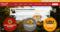 Desktop Screenshot of ottawa.edu