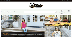 Desktop Screenshot of oubookstore.ottawa.edu